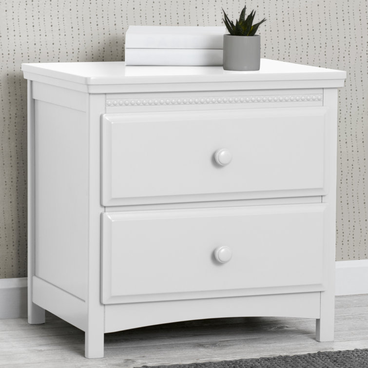 Delta Children Emerson 2 Drawer Nightstand & Reviews Wayfair